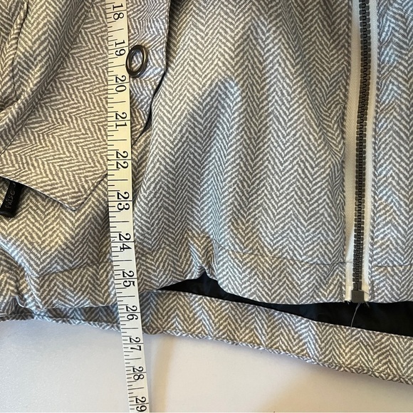 The Pulse Women’s Men’s Unisex Ski Snow Winter Jacket Grey White Small Medium - Picture 13 of 14